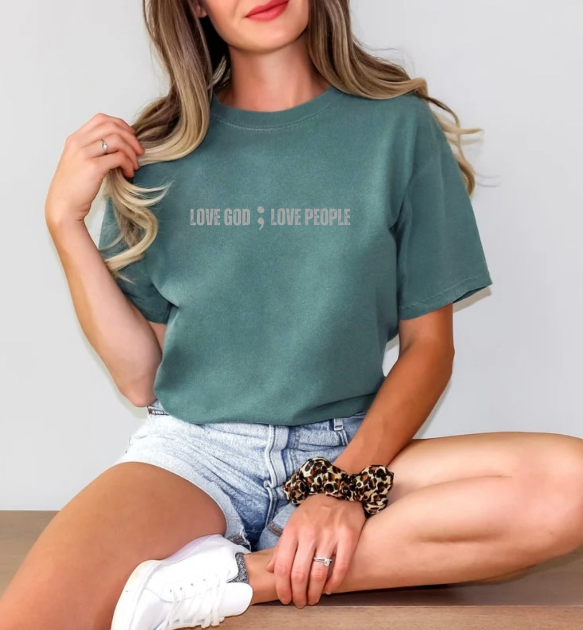 Love God;Love People Unisex Tee