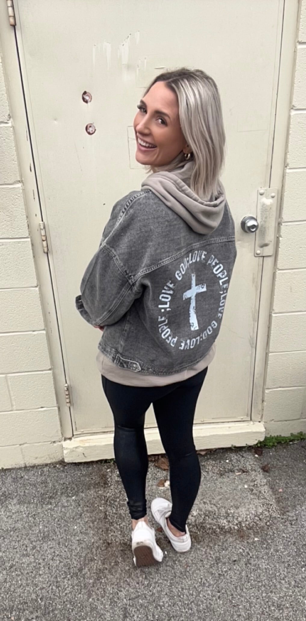 Charcoal Denim Jacket