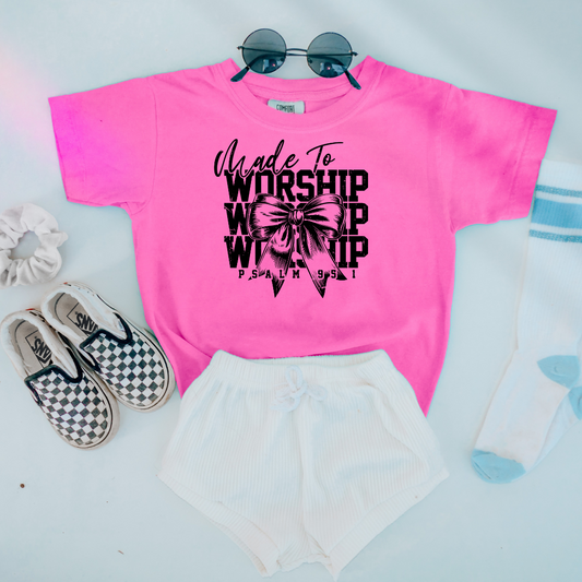 Made To Worship Neon Pink