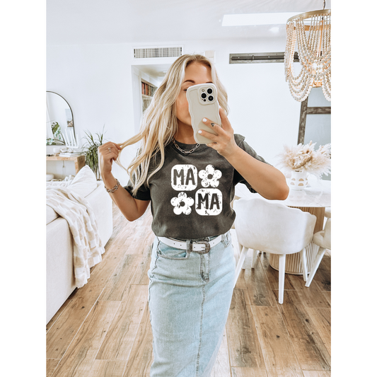 Mama Flower Tee