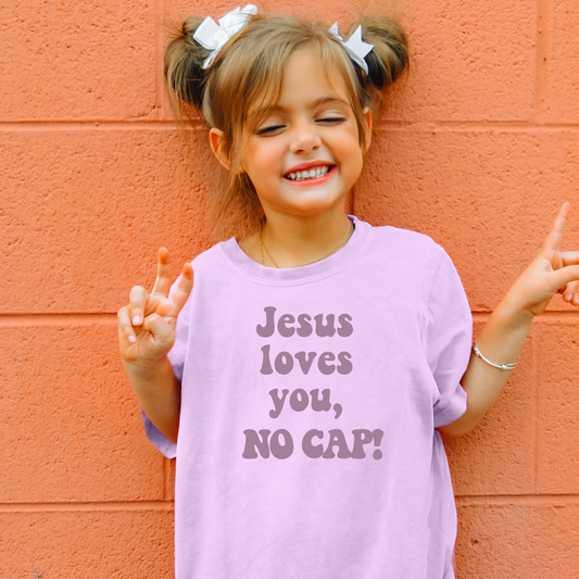 Jesus Loves You No Cap Purple